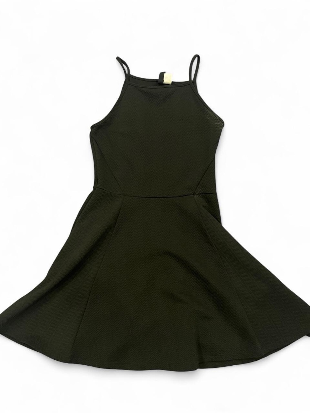 H&M Black Spaghetti Strap A-Line Dress